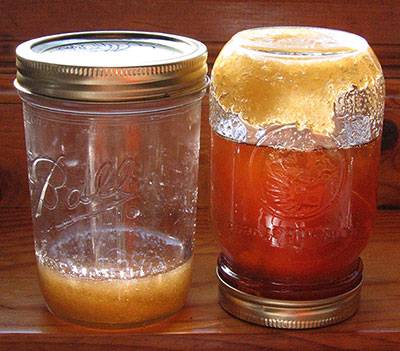 Rehabilitating hardened honey