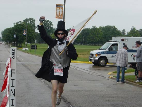 “Nice flag, douchebag!”: One man’s quest to run as Lincoln