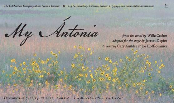 Bringing a classic story to life: My Ántonia at the Station Theatre