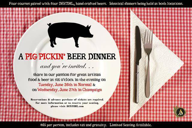 Destihl hosts Pig Pickin’ dinner next week