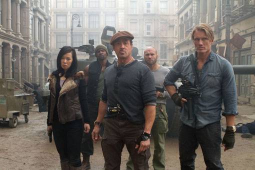 No real surprises in The Expendables 2
