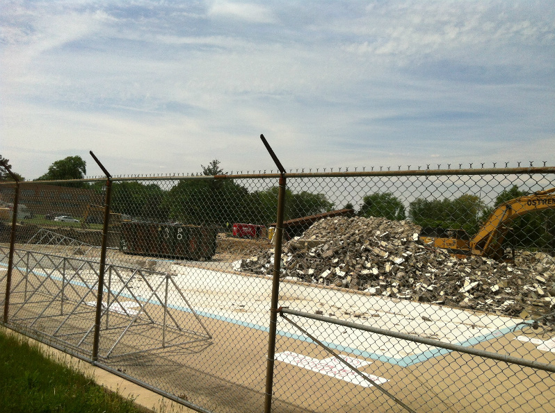 Spalding Pool: The north side of Champaign also gets hot