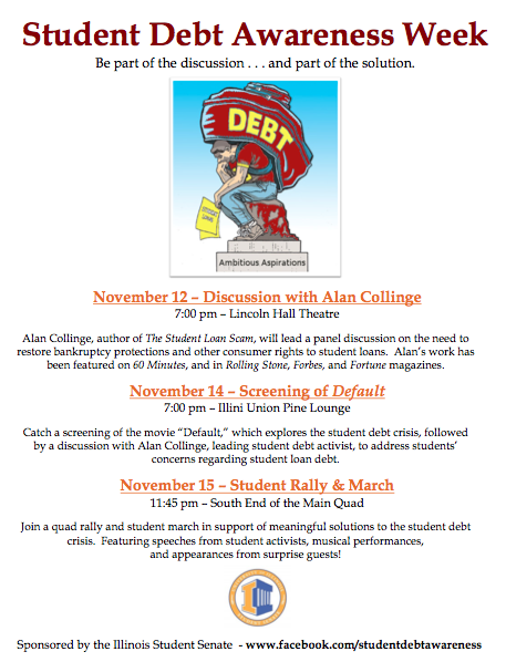 Student Debt Awareness Week events