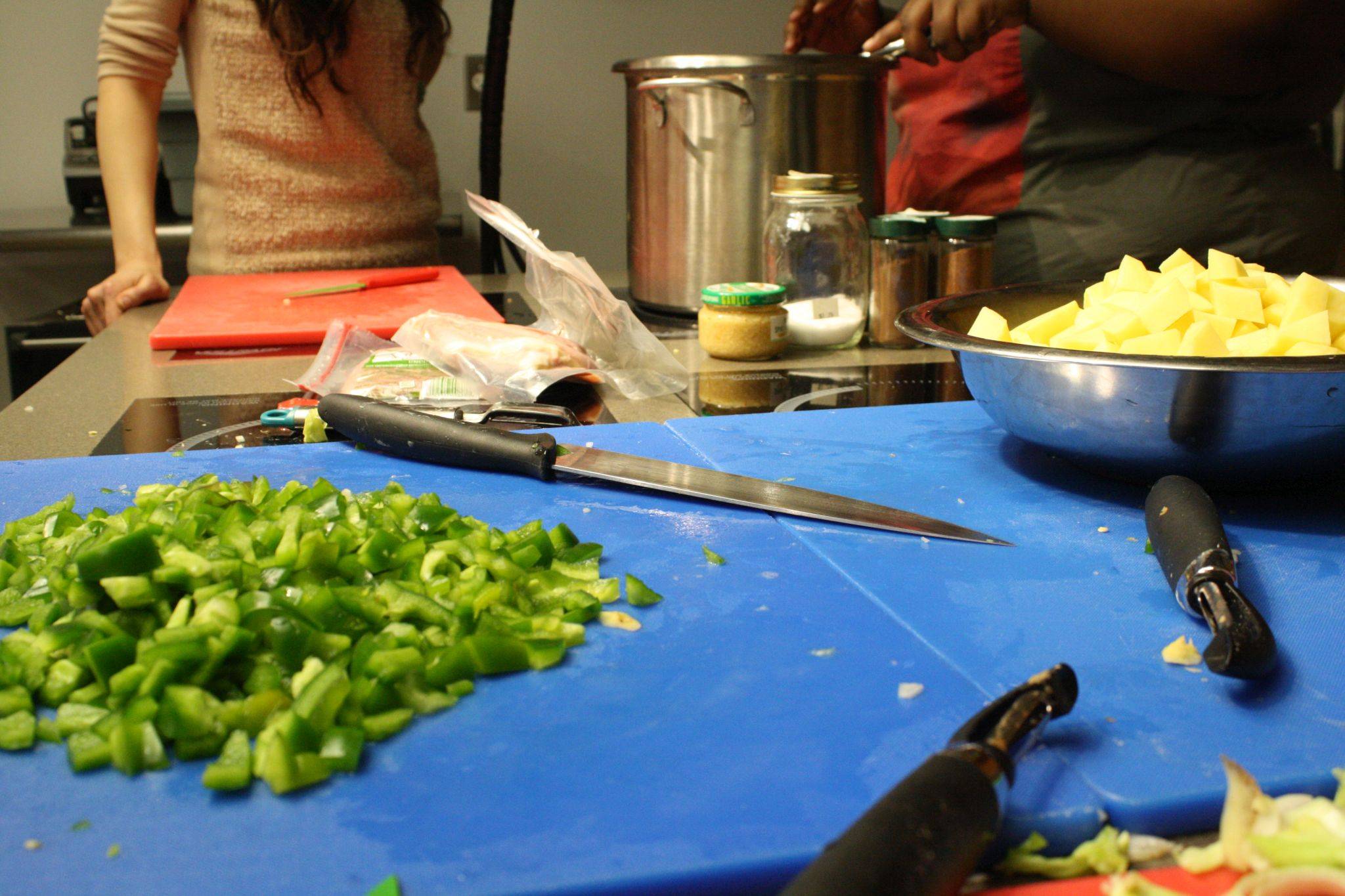 Cooking for community: A “rustic” affair
