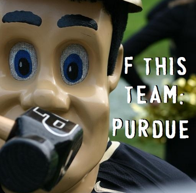 F this team: Purdue