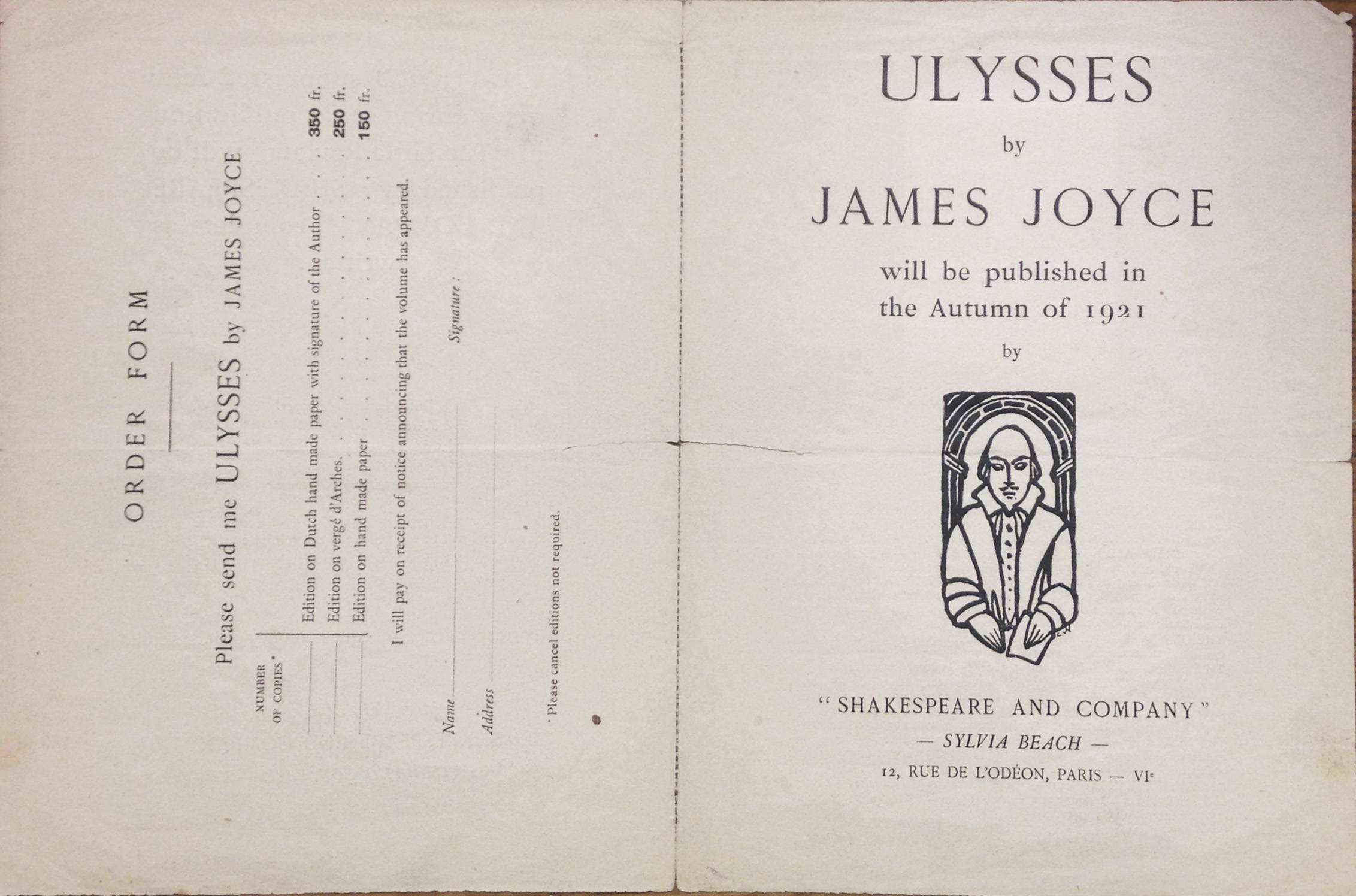 Celebrate Bloomsday with rare Ulysses items at the Illinois RBML