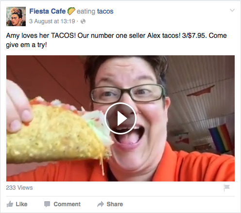 Fiesta Cafe shares “It’s Raining Tacos” video