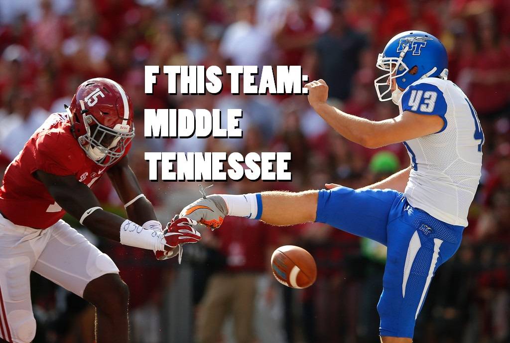 F this team: Middle Tennessee