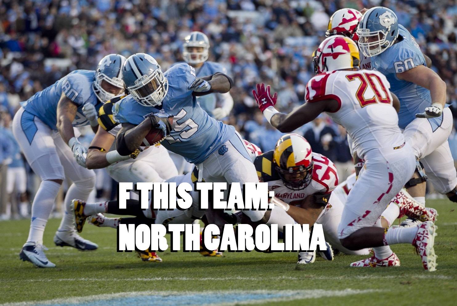 F this team: North Carolina