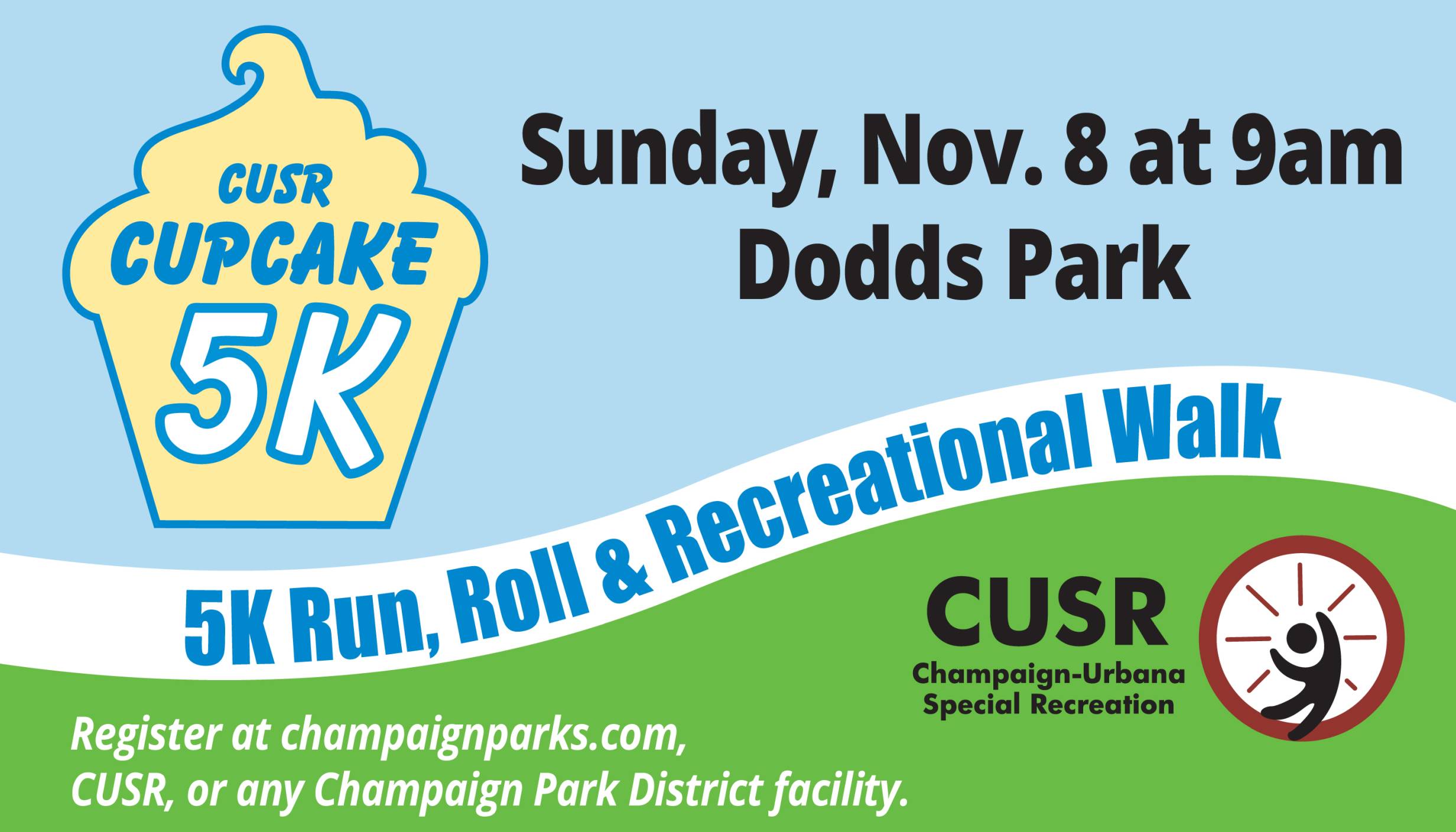 Champaign Park District hosting CUSR Cupcake 5K this weekend