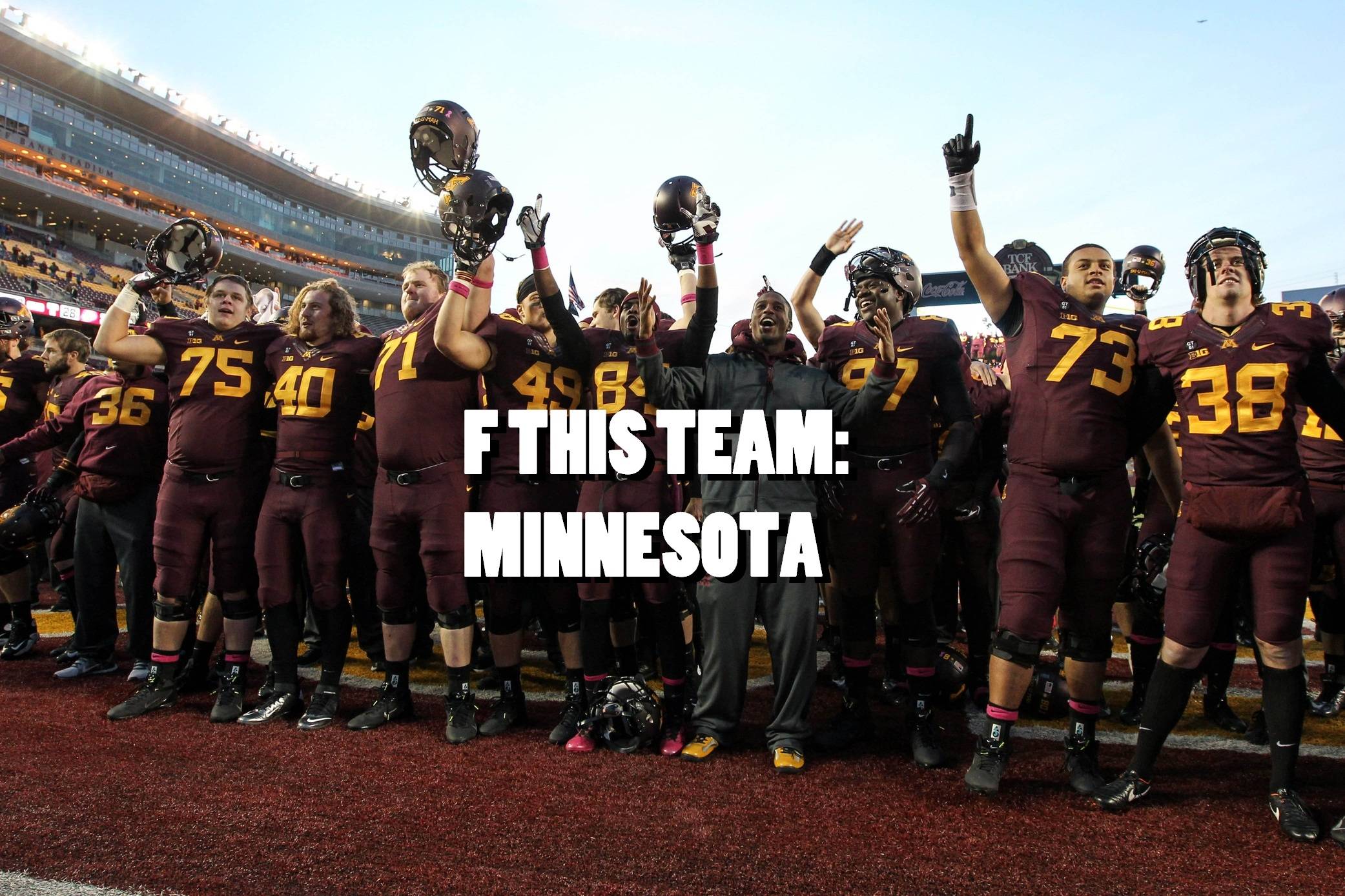 F this team: Minnesota