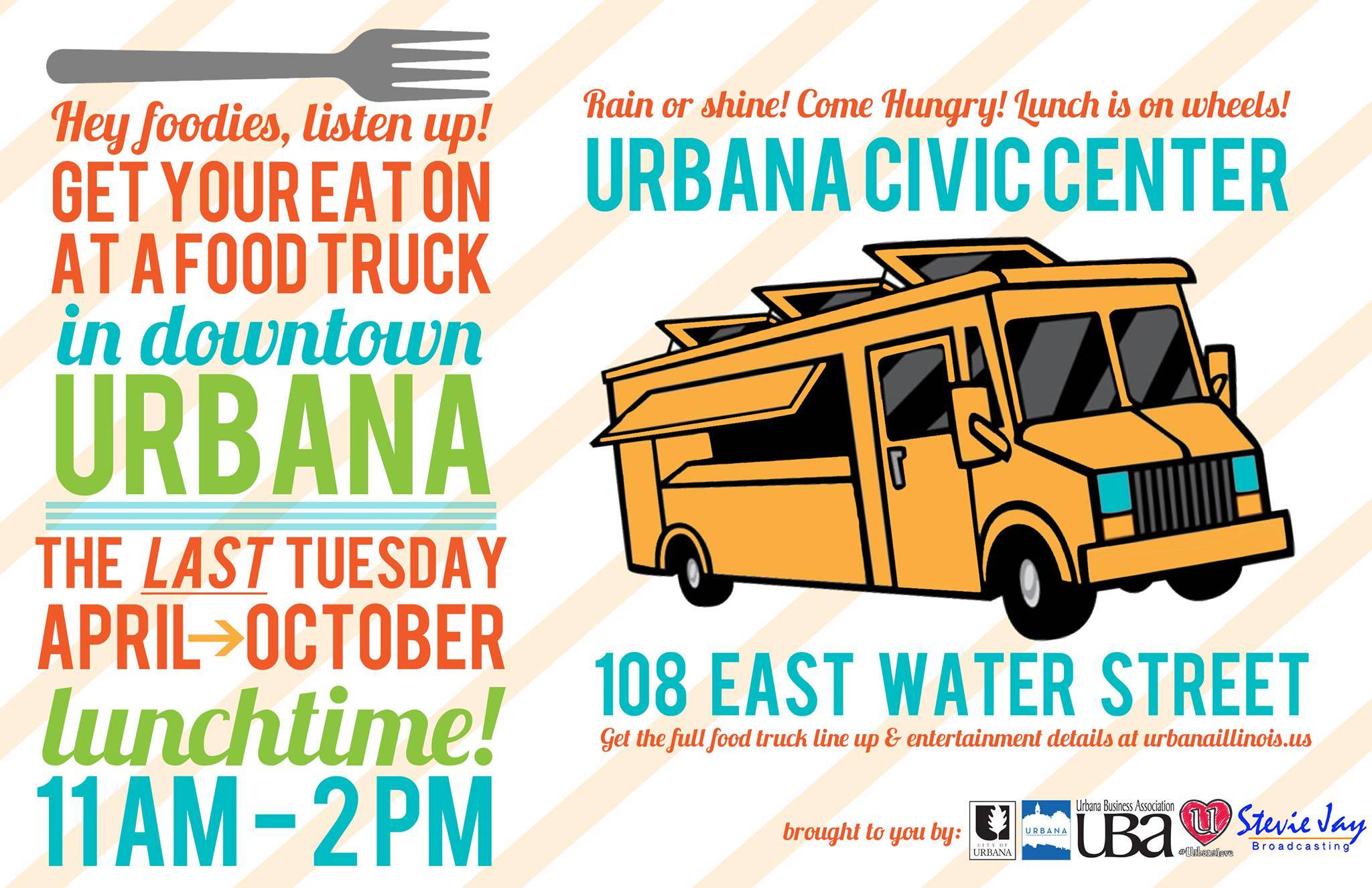 City of Urbana announces 2016 Lunchtime Food Truck Rally Series