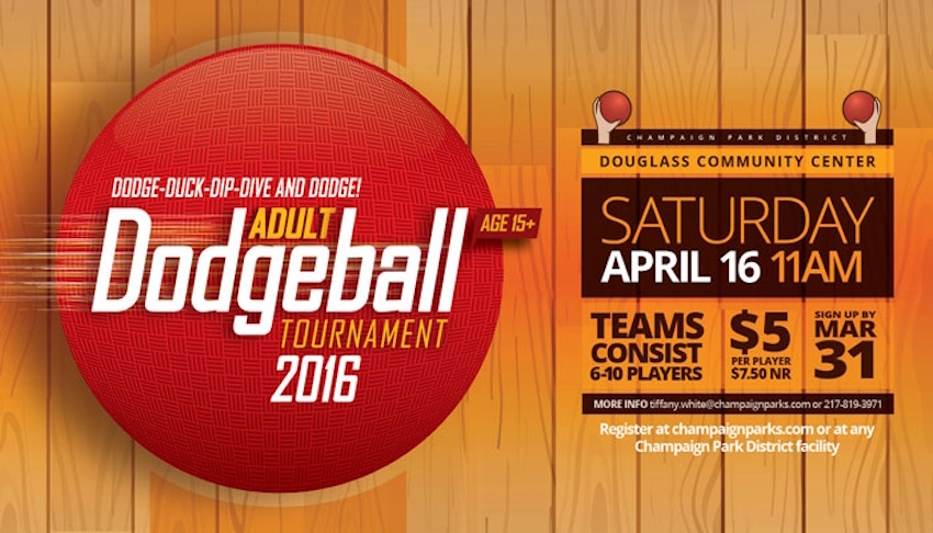 Champaign Park District hosting adult dodgeball tournament