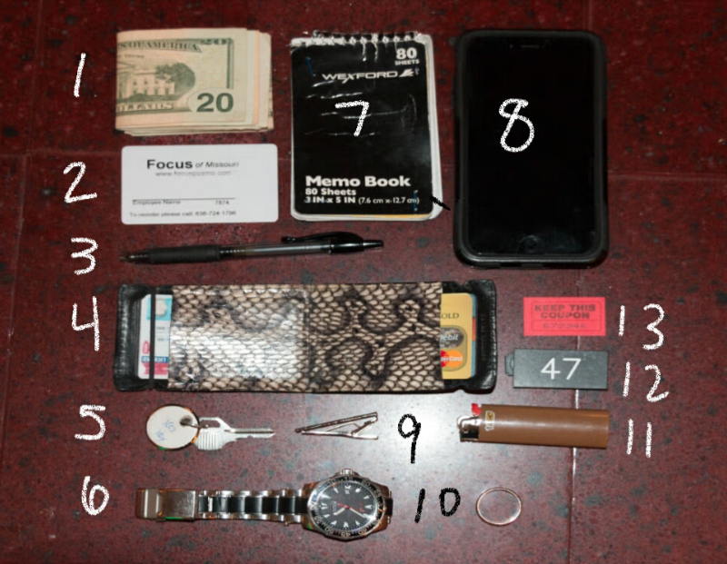 What’s in your bag, C-U? Bartender edition: Ian Willette