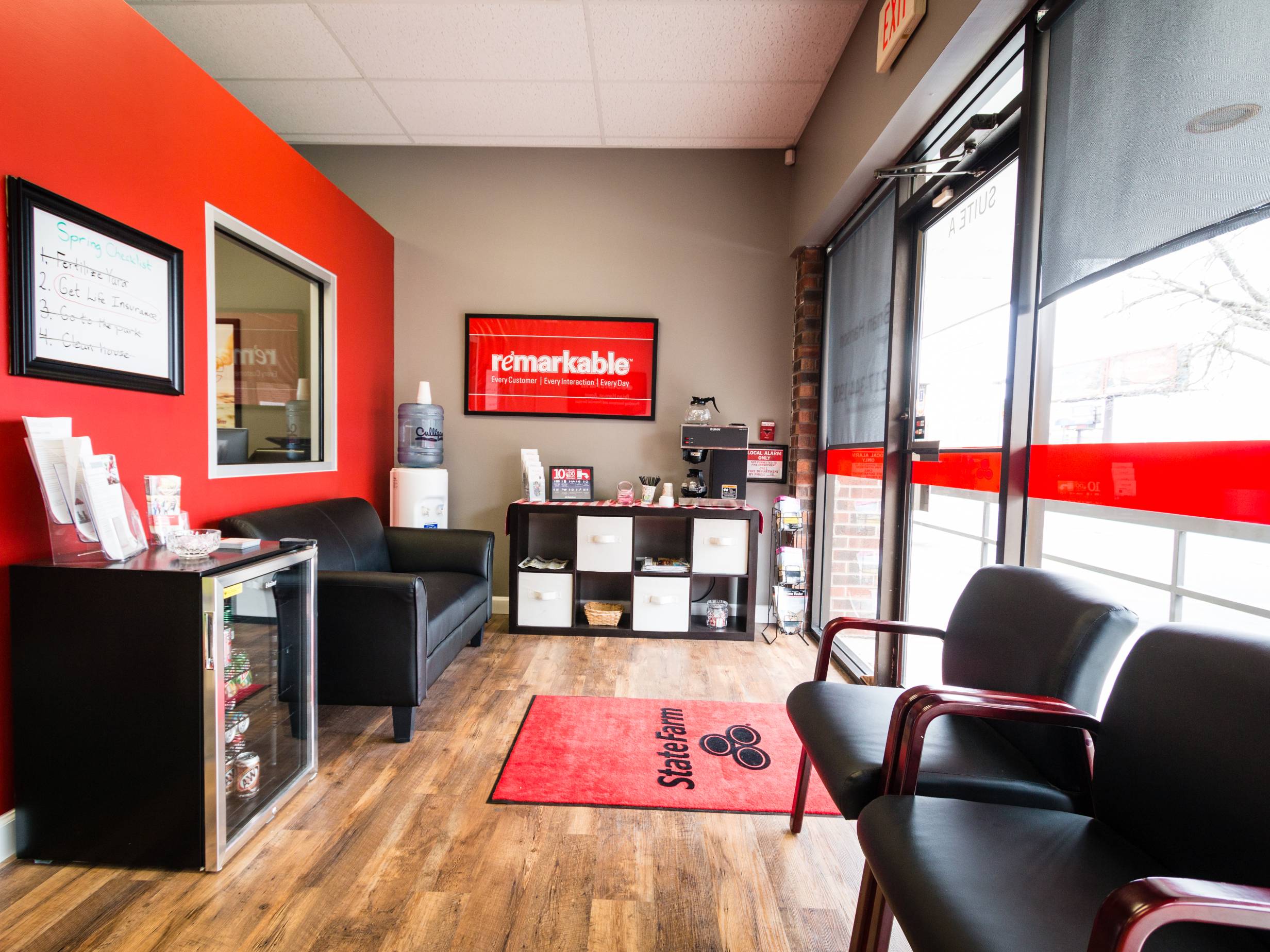 Local State Farm agent Brian Hanson debuts updated space in Urbana