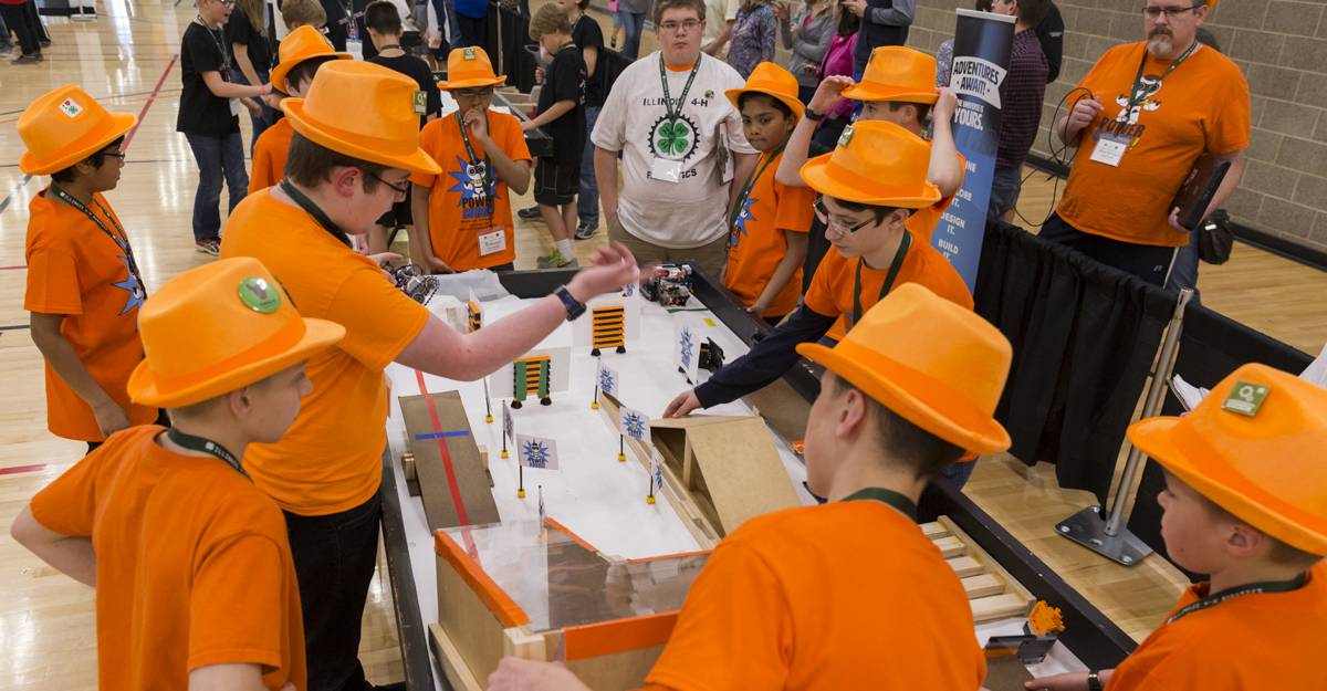 Legos, robots, and teamwork: Illinois 4-H Robotics Challenge