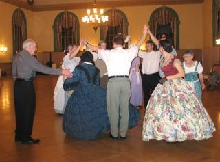Getting Groovy with the Central Illinois English Country Dancers
