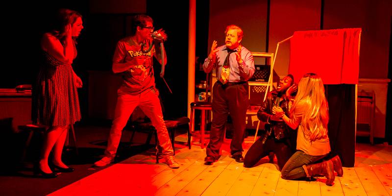 A raunchy puppet play: Hand to God at the Station Theater
