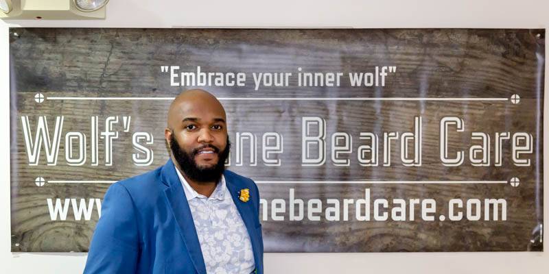 Local beard products tames your wolf beard