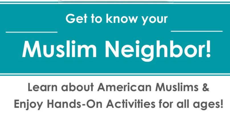 Get to Know Your Muslim Neighbor event April 22nd at Urbana Free Library