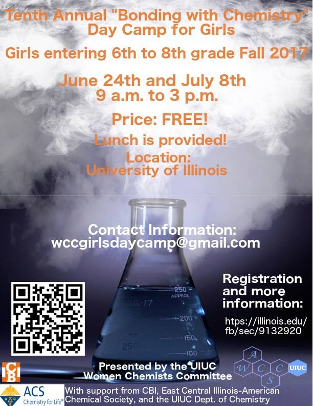 Free chemistry day camps offered for middle school girls