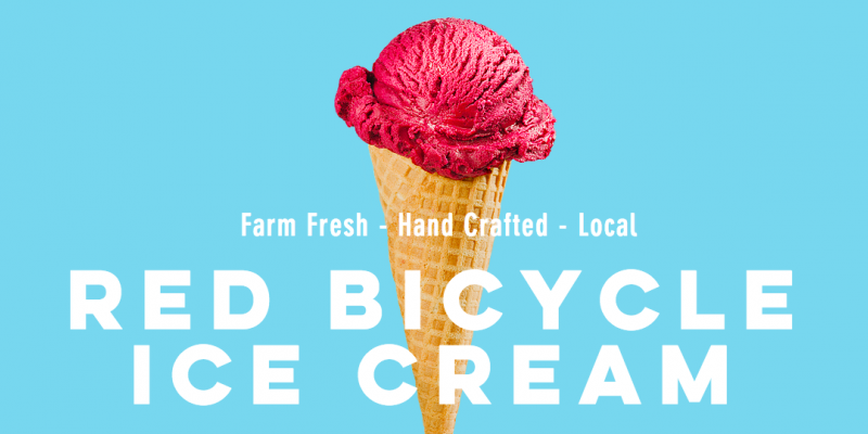 Red Bicycle Ice Cream in Urbana to open July 6th