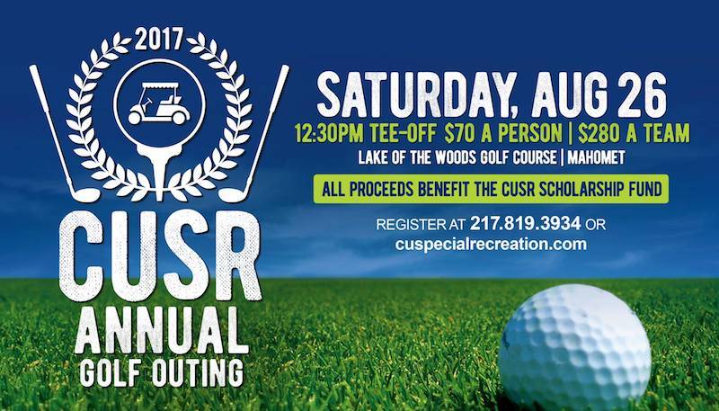 Champaign Park District hosting golf outing to benefit C-U Special Recreation on August 26th