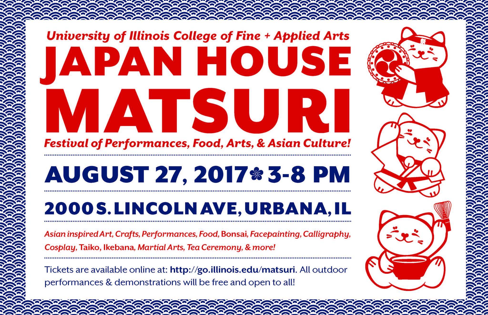 Japan House hosting annual Matsuri festival on August 27th