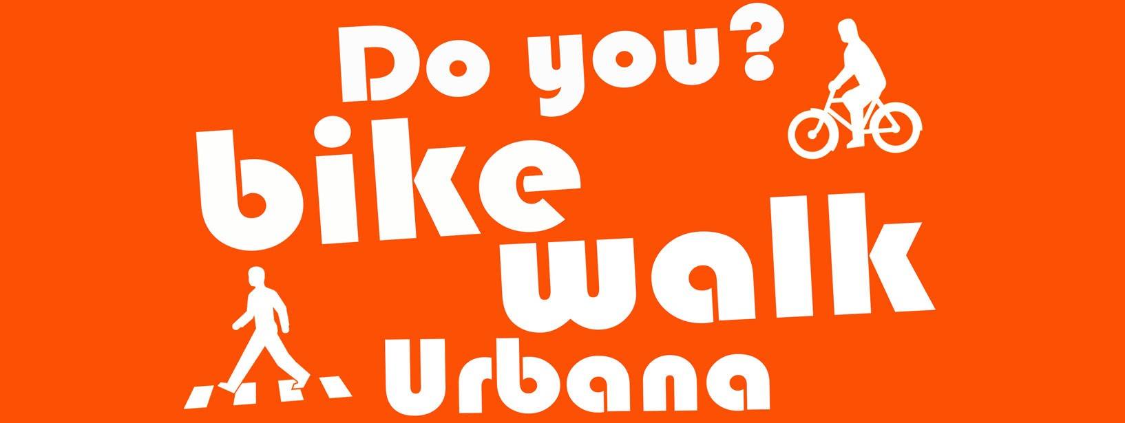 The City of Urbana is conducting a survey of residents’ cycling and walking habits