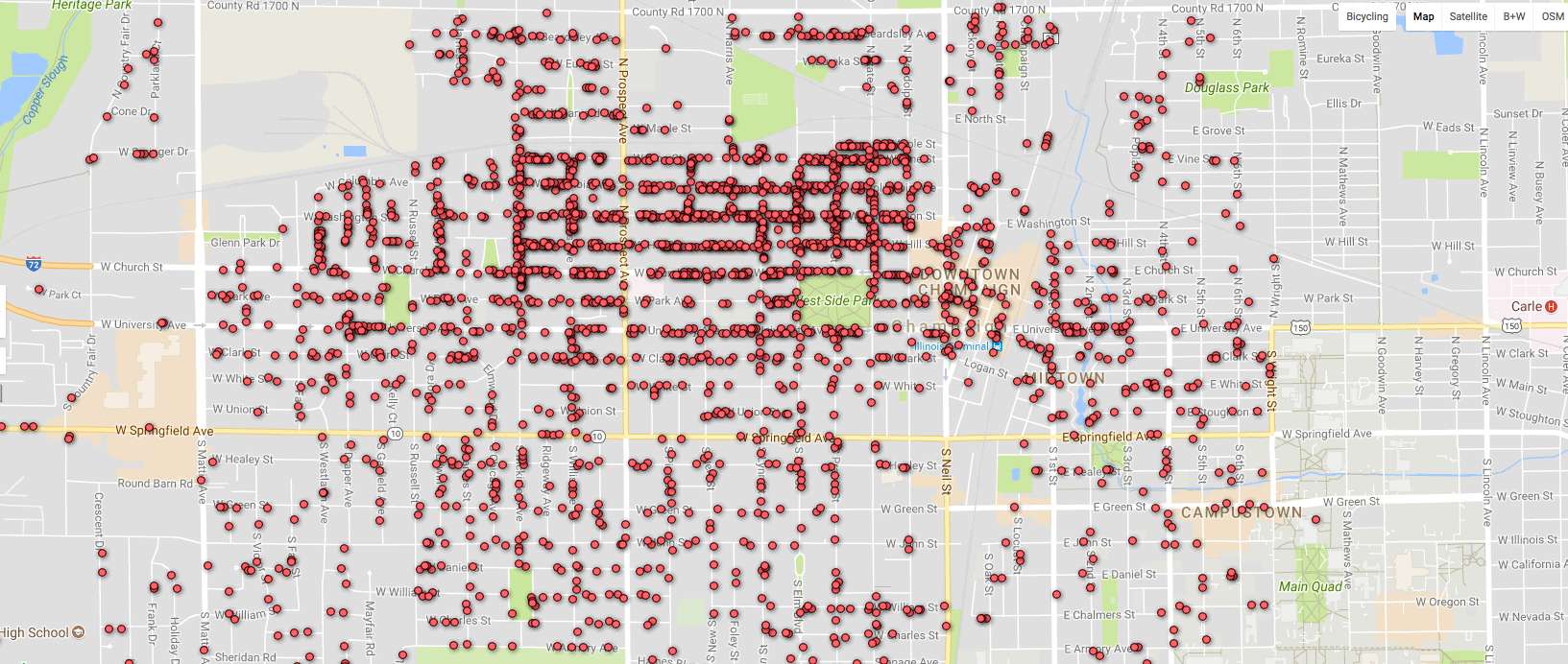 Want to know what kind of trees are in your neighborhood? This map may be able to help