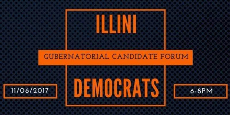 Illini Democrats hosting gubernatorial candidates