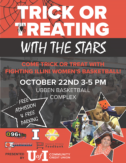 U of I Community Credit Union presents the 5th annual Trick or Treating with the Stars