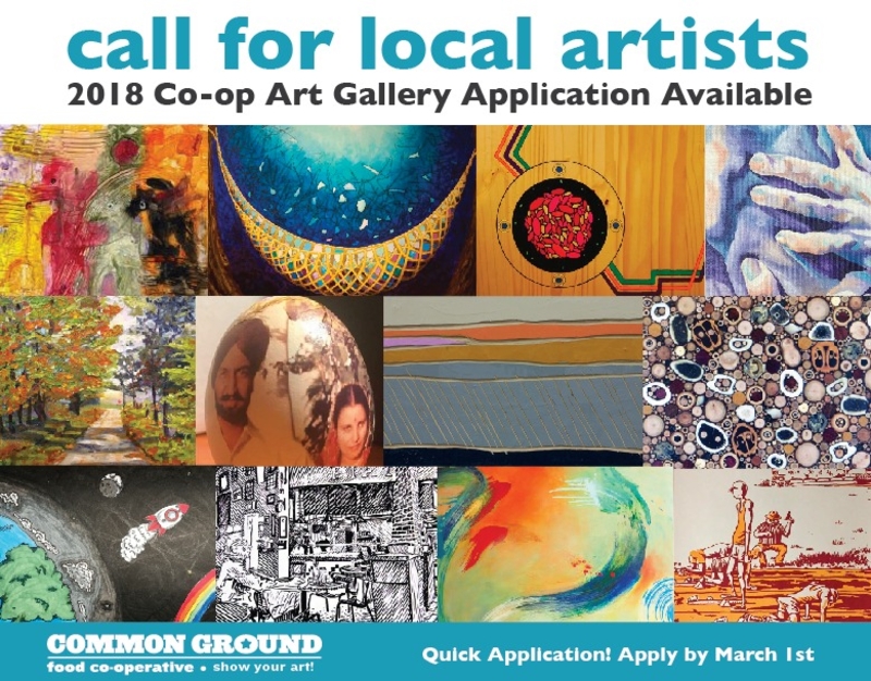 Common Ground looking for local artists