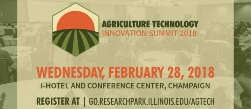 AgTech Innovation Summit returns to Champaign tomorrow