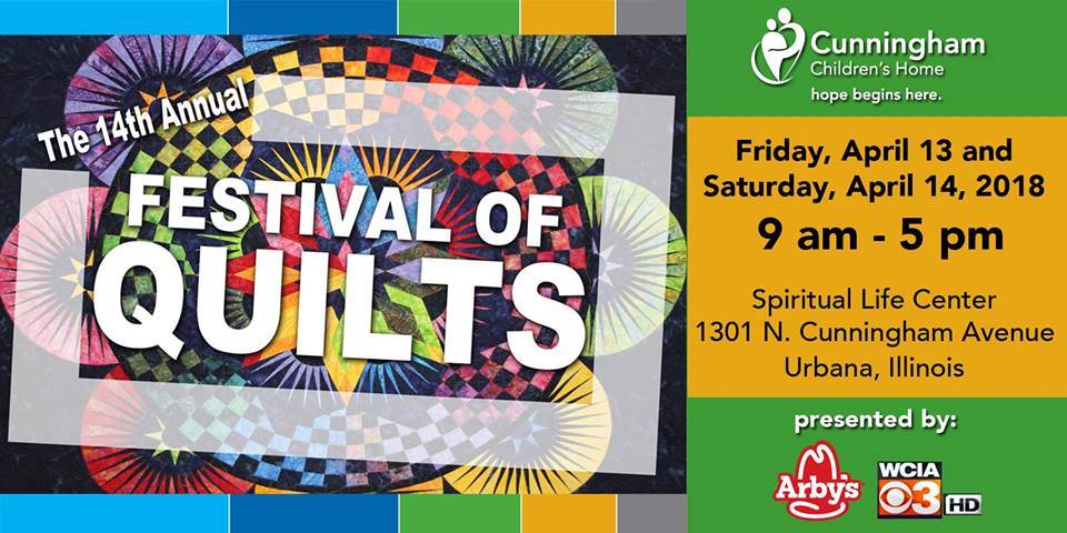 The 14th Annual Festival of Quilts is April 13 and 14
