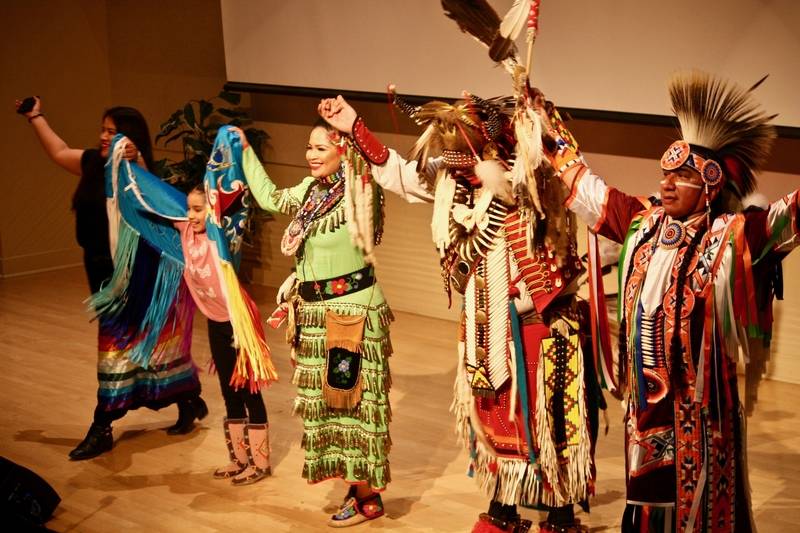 Native culture and traditions shared through dance