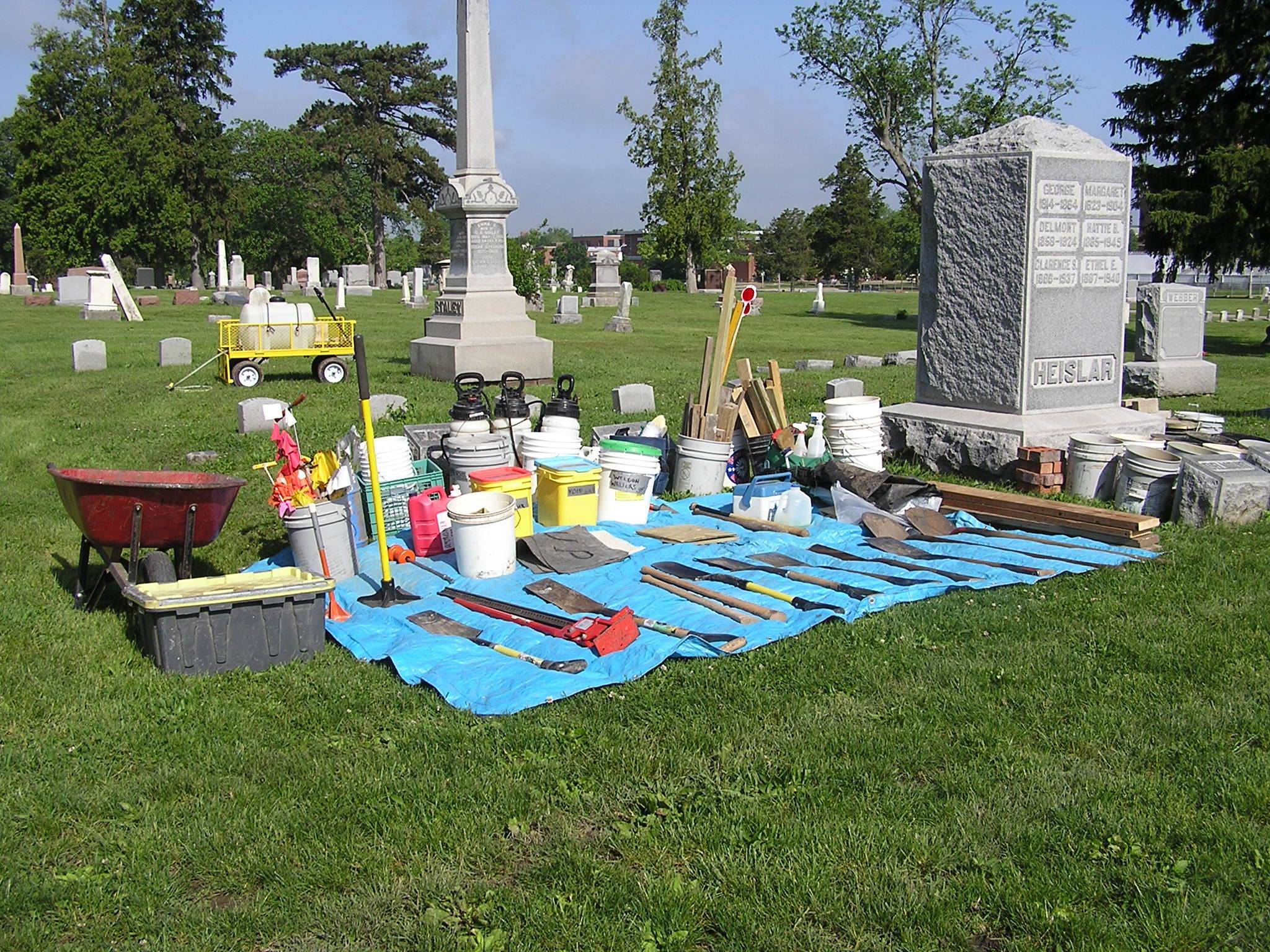 Learn about gravestone maintenance at Urbana Free Library this weekend