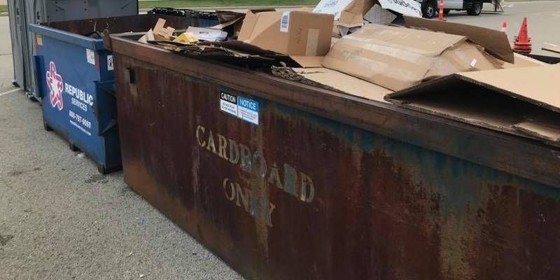 Feed the Thing will provide special cardboard dumpsters for campus move-in