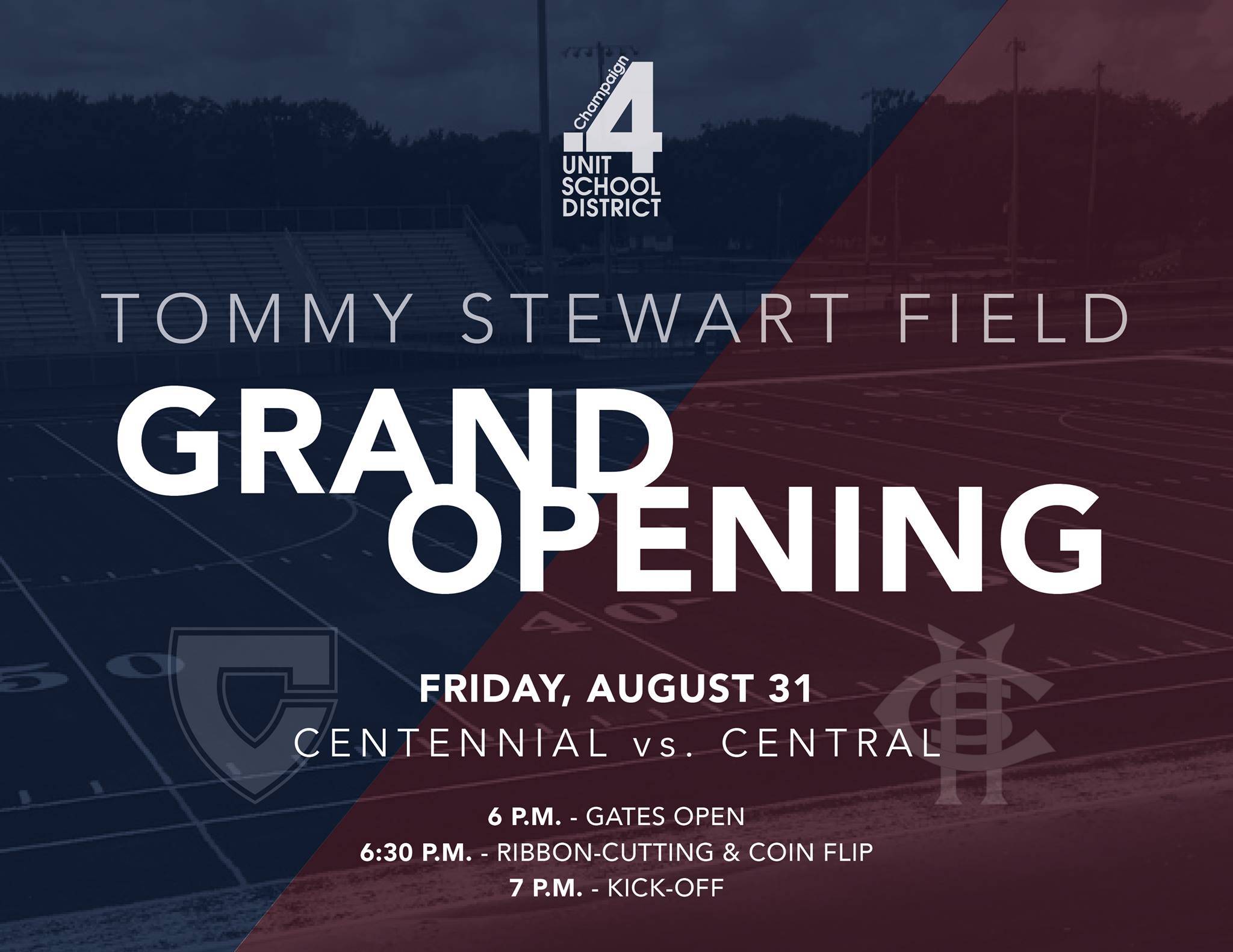 Centennial High School is ready to unveil the new Tommy Stewart Field