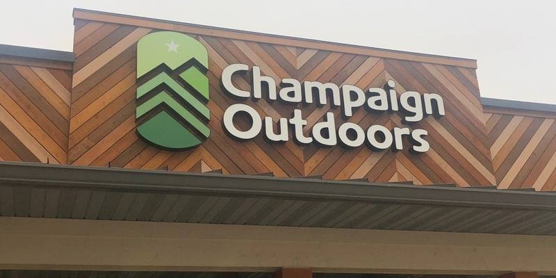 Champaign Outdoors (formerly Champaign Surplus) has a shiny new store