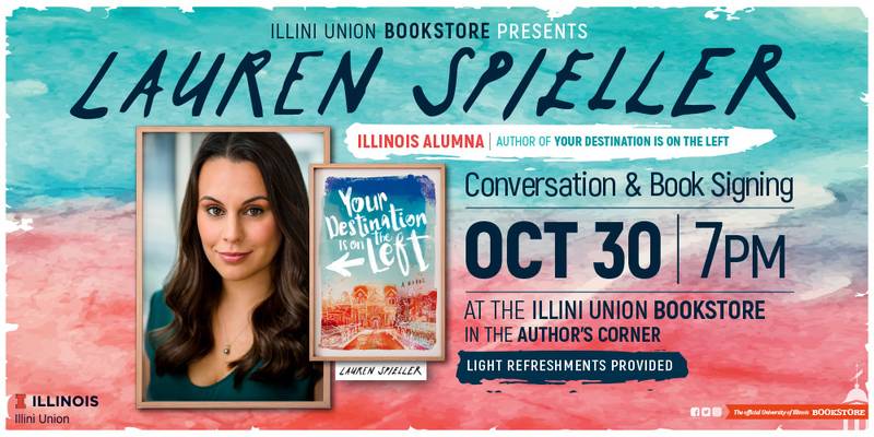 U of I alum Lauren Spieller is coming to Illini Union Bookstore to share her debut novel