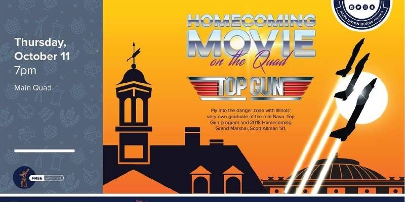 You can watch Top Gun on the quad this Thursday, which is awesome