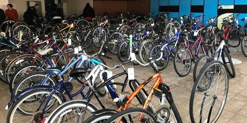 The Urbana Police Department is giving away bikes on February 14th