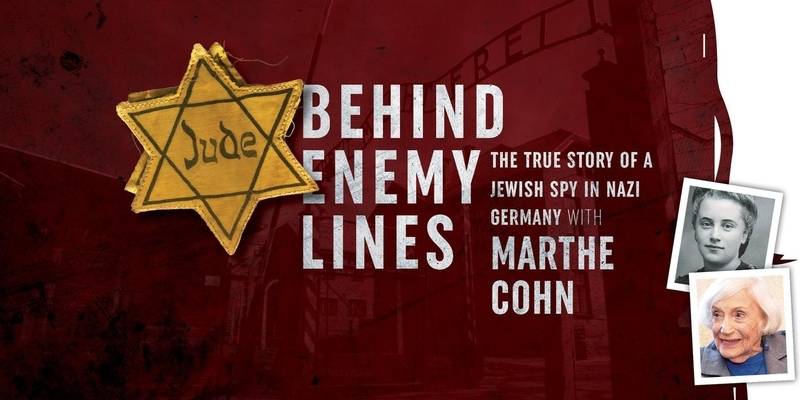 Take the opportunity to learn from a former Jewish spy on February 13th