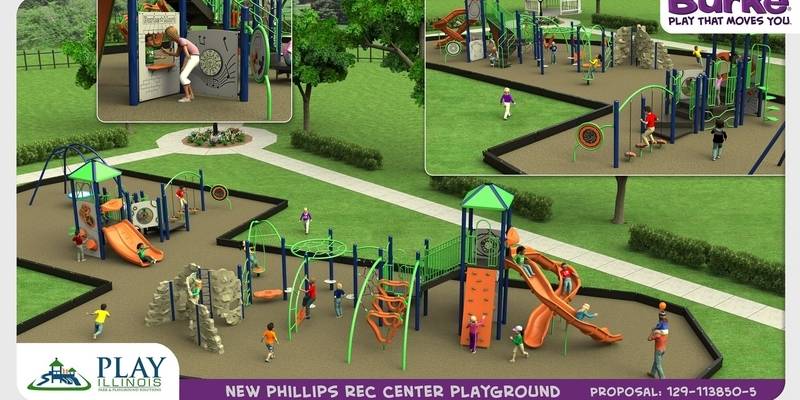 Phillips Recreation Center is getting a playground makeover