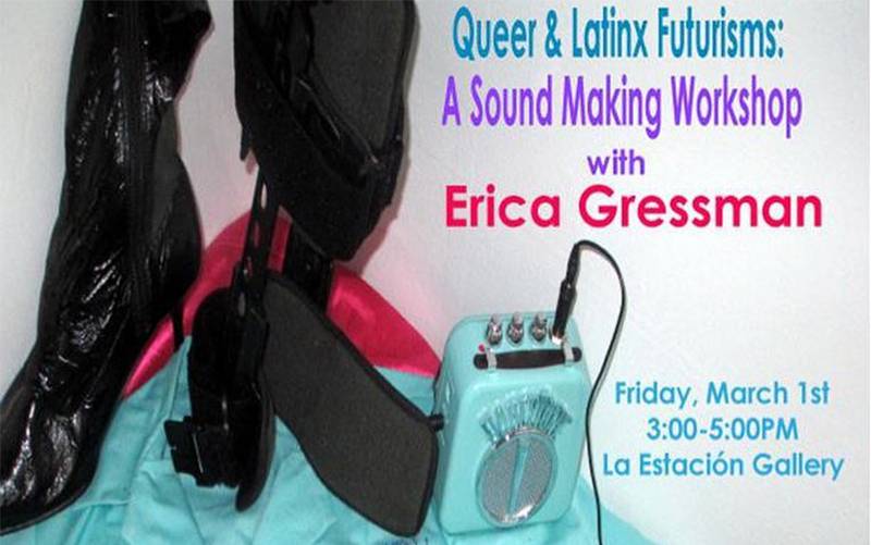 Erica Gressman returns for soundmaking workshop 3 to 5 p.m. today