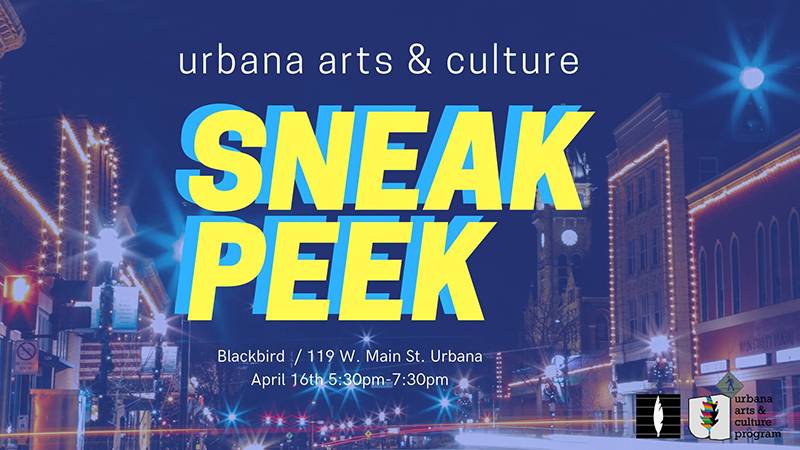 Urbana Arts Grantees to be revealed Tuesday, April 16th