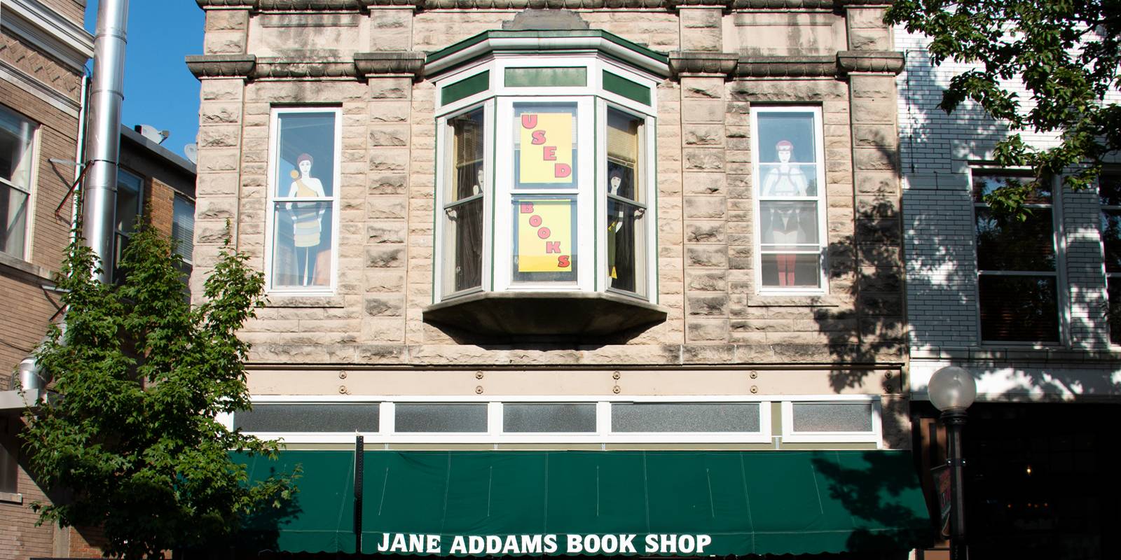 Jane Addams Bookshop is all about experience and variety