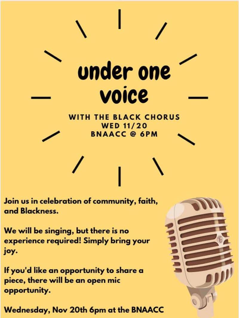 University of Illinois Black Chorus hosts a night to explore faith, community, blackness
