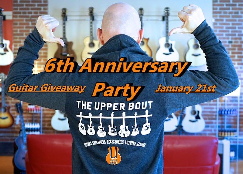 The Upper Bout celebrates six years of business with party, guitar giveaway